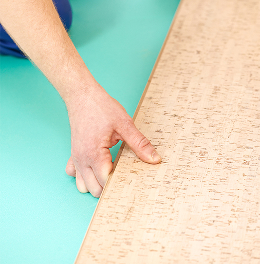 Cork Flooring Lanai